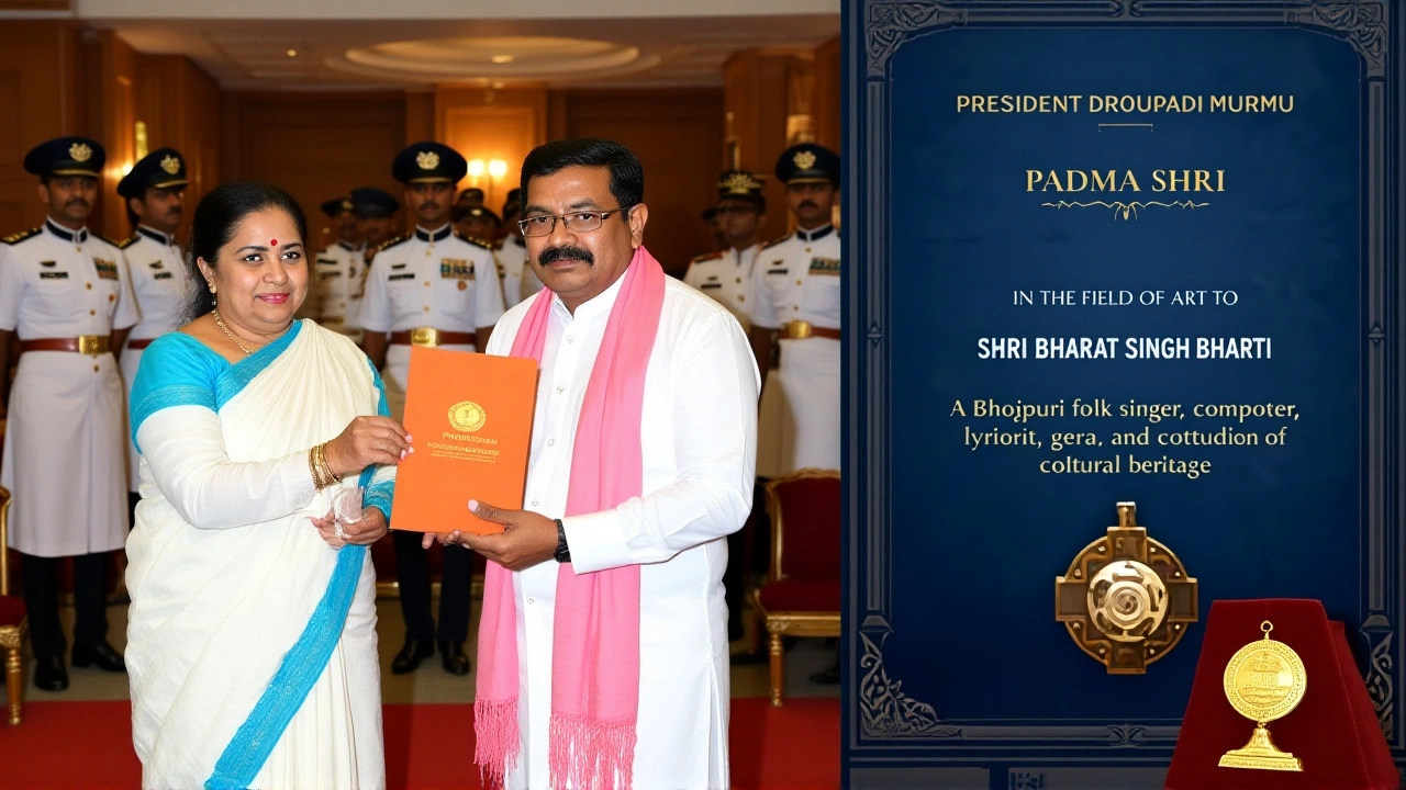 Bhojpuri Legend Bharat Singh Bharti Wins Padma Shri